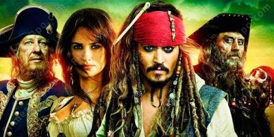 filmes sobre piratas do Caribe
